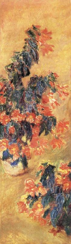 Claude Monet Red Azaleas in a Pot Germany oil painting art